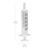 Ezy Dose Oral Syringe & Dispenser | For Liquid Medicine | 5 mL/1 TSP | (pack of 50)