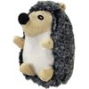 PetSport Tiny Tots Plush Super Soft Dog Toy with Squeaker Made for Small Dogs (Little Hedgie)