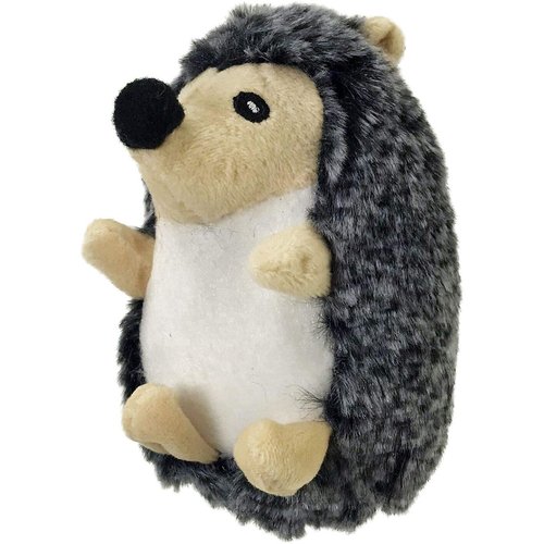 PetSport Tiny Tots Plush Super Soft Dog Toy with Squeaker Made for Small Dogs (Little Hedgie)