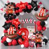 Pirate Ship Balloons Party Decorations, 9Pcs Pirate Balloons Birthday Party Supplies Pirate Balloons Party Decorations for Pirate Theme 3rd Birthday Party Supplies