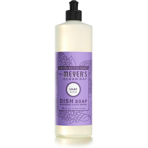 MRS. MEYER'S CLEAN DAY Variety Pack, 1 Mrs. Meyer's Liquid Dish Soap Lilac, 16 OZ, 1 Mrs. Meyer's Liquid Hand Soap, Daisy, 12.5 OZ, 1 CT