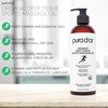 PURA D'OR 16 Oz Organic Deep Tissue Sports Massage Oil for Toned Sore Muscles - Jojoba Oil, Sunflower Oil, Almond Oil, Grapefruit Oil & Eucalyptus Oil - Alleviate Muscle Soreness