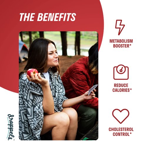 Droppels Apple Cider Vinegar Gummies 1000mg with Beet Root & Pomegranate