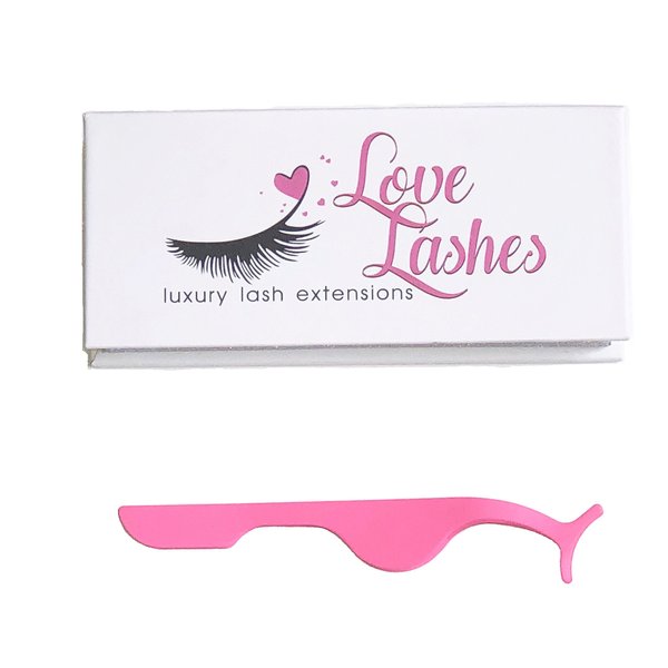 Curled Handmade Reusable 3-D 100% Mink Fur False Eyelashes for Make Up with Tweezer (black)