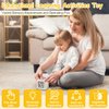 Pushy Montessori Toys for 1 Year Old Boy, 6 in 1 Busy Activity Cube Toys for Toddlers 1-3 Learning Fine Motor Skills, Travel Toy for 12-18 Months Baby, one Year Old Girl Birthday Gifts