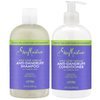 SheaMoisture Anti-Dandruff Shampoo & Conditioner Set – Apple Cider Vinegar Scalp Treatment w/Salicylic Acid, Hair Strengthening, 12 Oz Ea