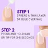Nailene Super Strong, Fast-Drying Nail Glue – Durable, Easy to Apply False Nail Glue – Repairs Natural Nails – Quick-Drying Nail Adhesive Lasts Up to 7 Days, 3 Gram