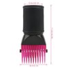 Segbeauty Hair Dryer Comb Attachment, Pink Detangling Blow Dryer Brush Attachment for Nozzle 1.57-1.97" Hair Dryer, Hairdressing Salon Tool for Smoothing Straightening Wavy Natural Frizzy Curly Hair
