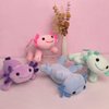11.02 inch Plush Axolotl Stuffed Animal, Axolotl Plush Toys, Cute Stuffed Cotton Plush Pillow Kawaii Salamander Gifts for Girls & Boys, Plushies has (Purple Axolotl)