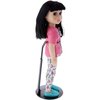 Plymor DSP-70B Black Adjustable Doll Stand, fits 12, 13, 14, 15, 16, and 17 inch Dolls or Action Figures, Waist is 2.25 to 2.75 inches Wide, 6 to 8 inches Around
