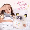 CozyWorld 13.5" Get Well Soon Cat Plush Pillow Soft Cute Cat Stuffed Animal Get Well Soon Gift for Women Girls Kids Patient Feel Better Plush Toy