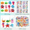 184Pcs Under the Sea Party Favors for Kids, Ocean Sea Animals Themed Party Supplies for Boys Girls, Cute Sea Animal Party Favors for Birthday Party Supplies School Rewards Prize for Kids