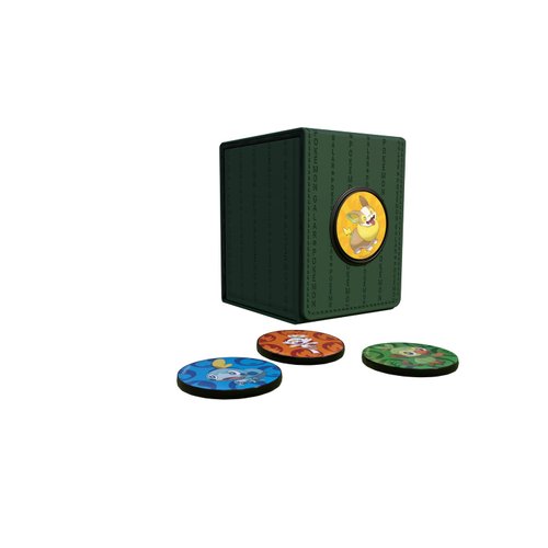 Ultra Pro - Galar Alcove Click Deck Box For Pokemon, MTG, Baseball, Basketball, Soccer and other Trading Cards or Board Games