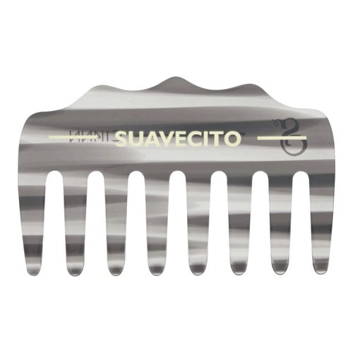 Suavecito Deluxe Rake Pocket Comb Black Wide Teeth Men's Styling