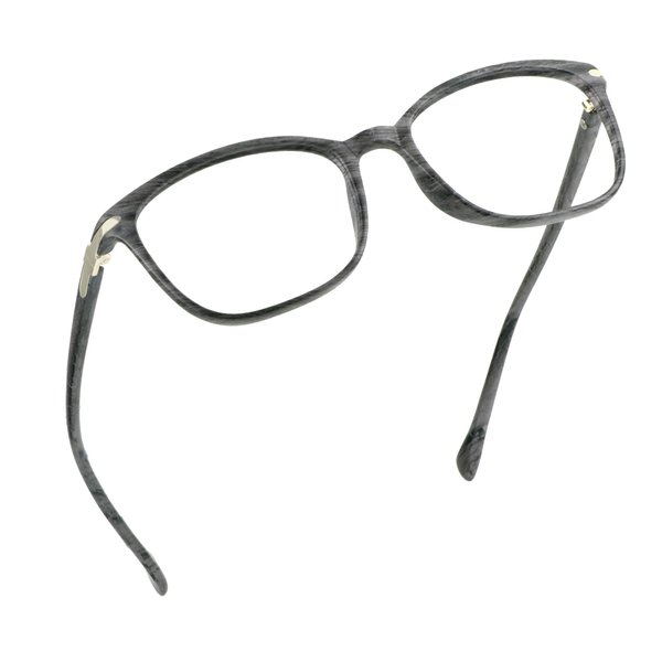 LifeArt Blue Light Blocking Glasses, Anti Eyestrain, Computer Reading Glasses, Gaming Glasses, TV Glasses for Women Men, Anti Glare (Wood, No Magnification)