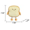 VHYHCY Toast Bread Pillow Funny Food Plush Toy Pillows Small Cute Stuffed Plush Toast Sofa Pillow (Toast Bread,Golden)