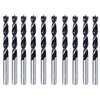 Brad Point Drill Bit Set 3/16 Inch 10Pcs Spur Point Stubby Woodworking Drill Bits