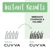 Hair Building Fibers by CUVVA for Fine & Thinning Hair (DARK BROWN) - Thicker Looking Hair in 15 Seconds - 10 Different Shades for Men & Women - 0.87oz