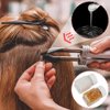 Joyzan Hair Extension Granule, Fusions Keratin Pellets Bead Hairing Extensions Granules Hot Melt Grain Making Nail Design Wig Glue Tip Rebond Bead Flat Tool Accessory Total 100g 2 Bottle DIY Accessory