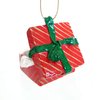 KANGAROO Grey in Red Gift Box Christmas Ornament New RGBA64