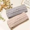YAHENLI Winter Headbands for Women 2 PCS, Knit Thick Fleece Lined Headband for Girls Headwrap, Ear Warmers Cold Weather Warm Ear Muffs