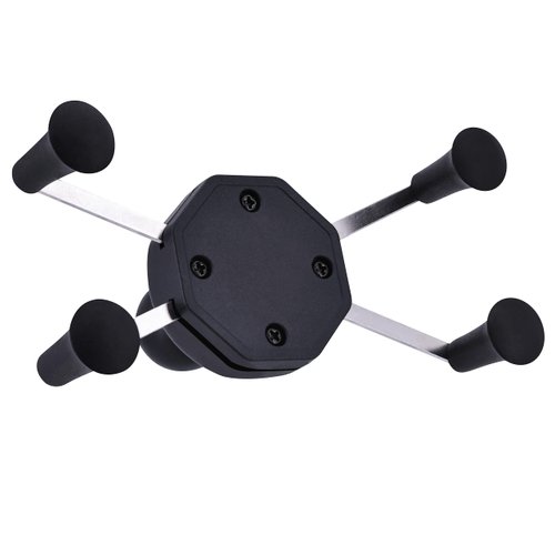 iSaddle Rubber Cap for X-Grip Mount Holder Compatible with RAM Bicycle Motorcycle Phone Holder Stand - Non-Slip Phone Mount Bracket Cap Replacement for X-Grip Rubber Cap RAP-UN-CAP-4U (4PCS Black)