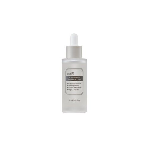 DearKlairs Fundamental Watery Oil Drop, 1.69 Fl Oz, water-based serum with the rich hydration of ...