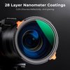 K&F Concept 82mm ND4-64 (2-6 Stops) ND Lens Filter Variable & CPL Polarizers Filter 2-in-1, 28 Multi-Coated Polarizing and Neutral Density Camera Lens Filter (Nano-X Series)