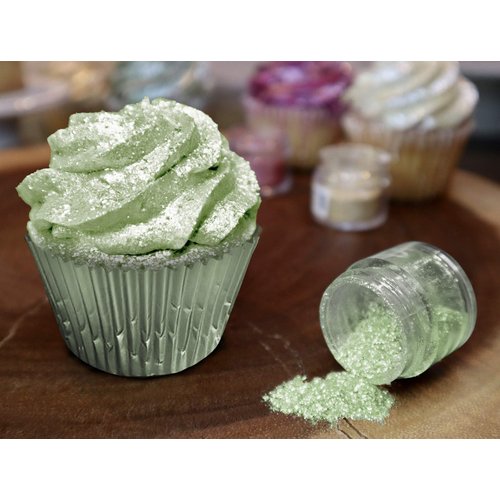 Bakell Leaf Green Tinker Dust®, 5 Gram | KOSHER Certified | 100% Edible Glitter | Cakes, Cupcakes, Cake Pops, Drinks, Glitter & Dusts (Leaf Green)
