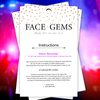 6 Sheet Makeup Self Adhesive Rhinestones,Face & Hair & Body Makeup Festival Essentials Gems,Rave Carnivaln New Year Glitter Decoration Accessories,Stick on Eye,Ear Craft Jewels for Girls & Women