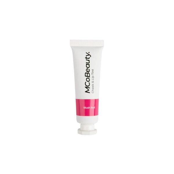 MCoBeauty Cheek & Lip Tint, Blush Red, Vibrant Pop of Color for Cheeks and Lips, Vegan, Cruelty Free Cosmetics