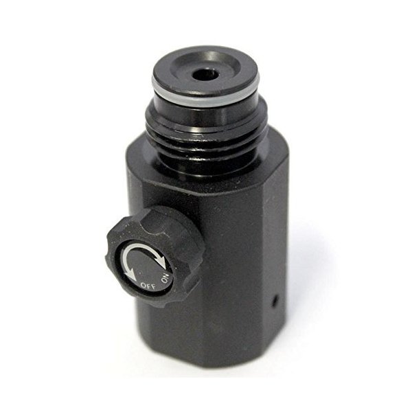 GOG Paintball On/Off Preset Valve Adapter - Black