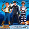 GIFTINBOX Police Costume for Kids, Kids Police Officer Costume for Boys Girls with Accessories, Halloween Costumes for Kids