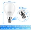 Marxlait 8 Pack E12 Ceiling Fan Light Bulbs, 60W Equivalent, Daylight White 5000K, Small Base LED Candelabra Light Bulb, Bright A15 LED Bulb, 120V, Non-dimmable