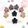 ATODEN Small Flower Hair Accessories: 10Pcs Daisy Claw Clips - 1.6" Matte Tiny Jaw Clips for Thick, Medium and Thin Hair - Cute for Women and Girls