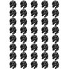 Skylety 40 Pieces Fishing Rod Clips Billiards Cue Clip Holders Fishing Pole Rod Holder Clips Snooker Cue Locating Clips for Fishing Rod Billiards Cue Snooker Cue