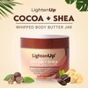 OMIC LightenUp, Whipped Cocoa Butter - 10.1 fl oz/ 300 ml - Natural Moisturizer, Body Butter, DIY Recipes, Face and Body Butters, Cruelty-free, Natural Ingredients for Women and Men