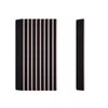 LNAUJS 10 Pack 100/180 Grit Nail Files, Black Professional Reusable Emery Boards Manicure Tool for Acrylic Nails, Nail Buffering Files, Rectangle Shape