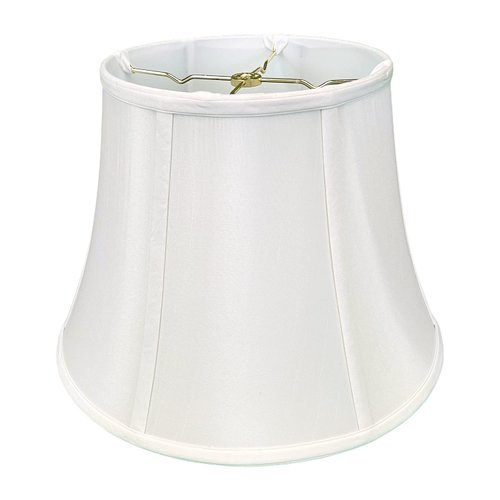 Royal Designs Modified Bell Lamp Shade - White - 9 x 14 x 10.5