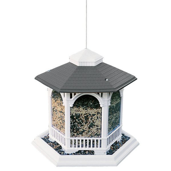 Woodlink NA6262 Audubon Hopper Deluxe Gazebo Wild Bird Feeder