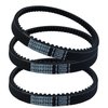 Drive Belts Compatible with 30 Series Torque Converter Go Kart Parts - Replace Manco 5959 / Comet 203589 / Murray 12-8487 Belt 3 Pack