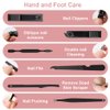 Manicure Kit, Okom Mens Grooming Kit, Nail Care Kit, Manicure Kit for Men, Mens Nail Grooming Kit, Nail Kit,Manicure Set Nail Clippers Nail File, Stocking Stuffers Christmas Gifts for Men, Mens Gifts