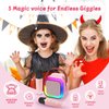 Kinglucky TOP Mini Karaoke Machine for Kids (with 14K+ Songs) Christmas Birthday Gifts Toys for Girls Ages 3-12+, Portable Mini Karaoke Machine with Wireless Microphone - Pink