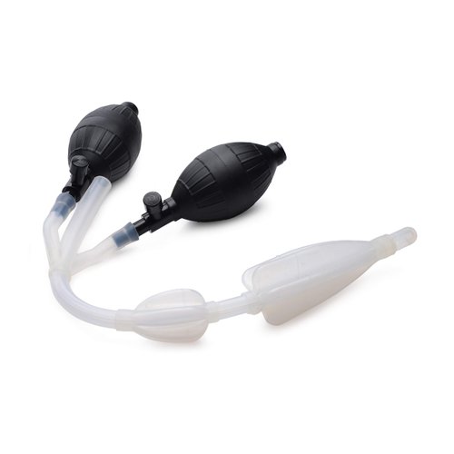 Cleanstream Style Inflatable Double Bulb Enema System, Clear, 1 Count