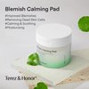 Blemish Calming Toner Pads Korean - Facial Cotton Toner Pad with Madecassoside, Cica, Niacinamide, Hyaluronic Acid to Redness Relief, Exfoliate Hydrate for Sensitive Skin - 180 + Extra 5mL