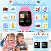 OVV Kids Waterproof Smart Watch with 26 Games 1.44'' Touchscreen HD Camera Pedometer Recorder Music Player Alarm Clock Calculator Educational Wrist Watch for Age 3-10 Girl Boy Learning Toy (Pink)