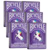 Bicycle Unicorn Playing Cards (Pack of 6)