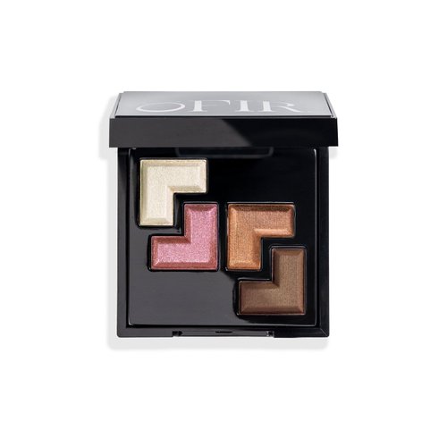 OFIR Quadratic Eyeshadow Palette | Richly Emollient & Blendable Formula | Eye Shadow Palette Makeup | Intensely Pigmented High Desert | Travel Size with Mirror, 4.4 G