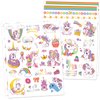 Konsait 4 Sheets Temporary Tattoos for Kids, 98 Styles | Party Favors, Kids Temporary Tattoos, Kids Party Accessories Goodie Bag Fillers Stuffers