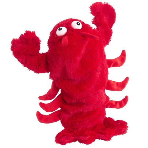 Sea Life Plush Bottle Dog Toy - Lobster